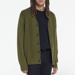 The kooples KHAKI WOOL CARDIGAN